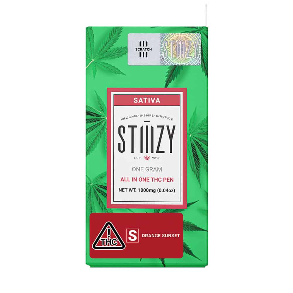 ORANGE SUNSET-STIIIZY’s VAPE CARTRIDGES