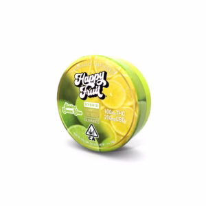 Sublime Lemon Lime-Cannabis Infused Live Rosin Gummies-Happy Fruit