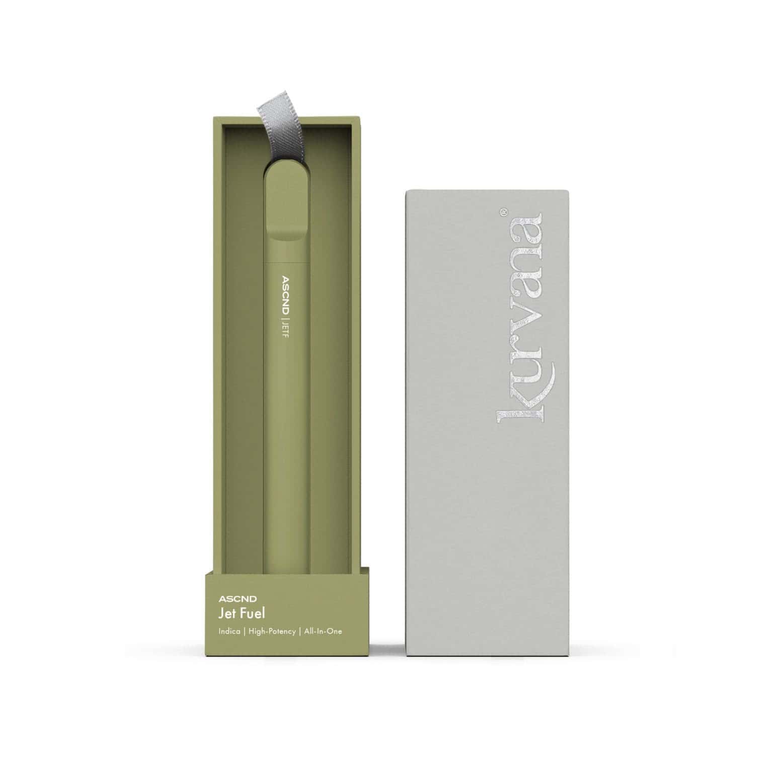 JET FUEL-ASCND-LIVE RESIN All-In-One VAPE PEN-Kurvana 1.0g